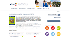 Desktop Screenshot of kvhs-pm.de