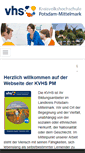 Mobile Screenshot of kvhs-pm.de